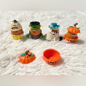 Vintage McNugget Buddies McDonald's Happy Meal Halloween 90s Lot Ghost Pumpkin